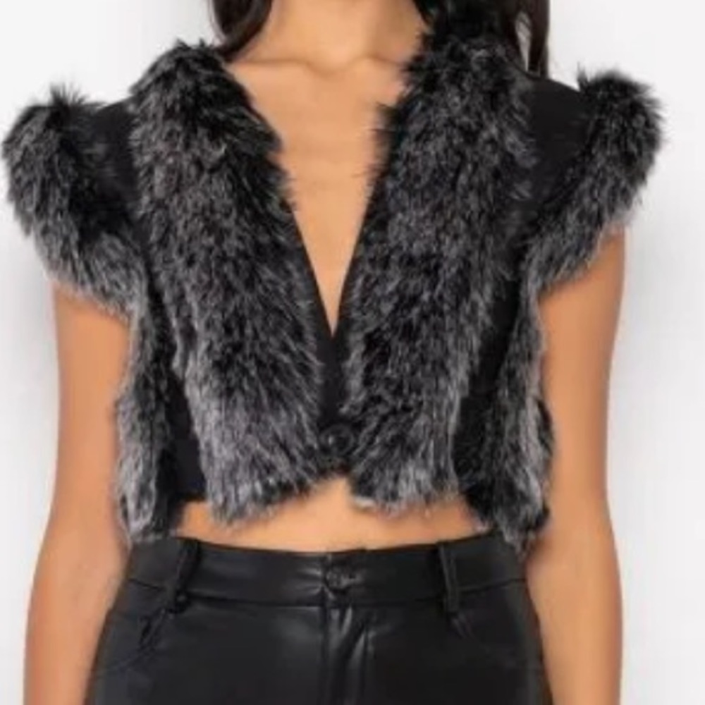 Faux Fur Vest